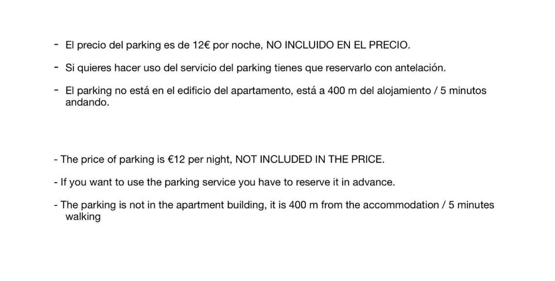 Trauko Flat Parking 12 Euros X Day Ebi01313 Lejlighed Bilbao Eksteriør billede